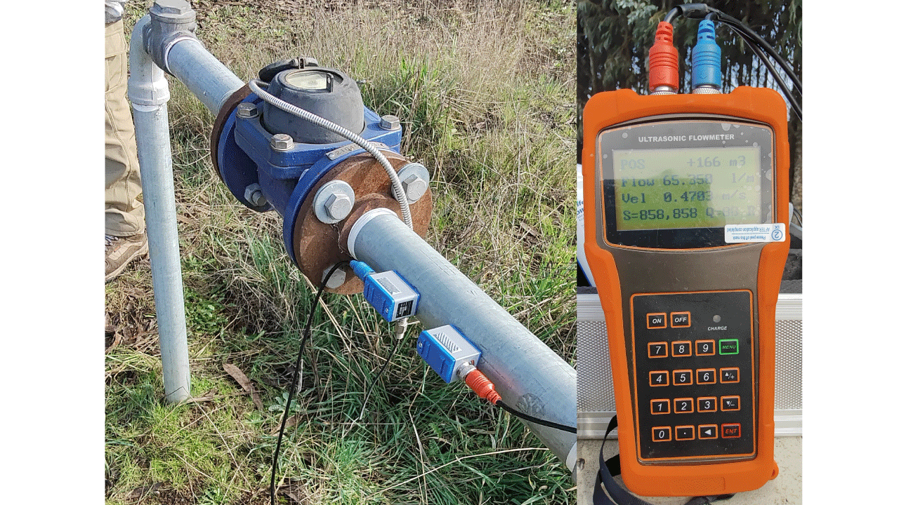 Contrastación y certificación de caudal de agua por ultrasonido para optimización y mantenimiento industrial