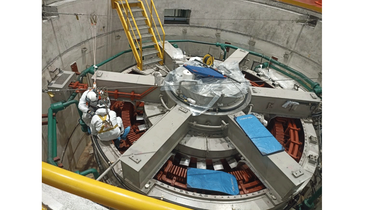 Mantenimiento predictivo y calibración instrumental de sensores en generador de central hidroeléctrica